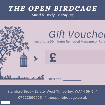 Massage Therapy Gift Certificate